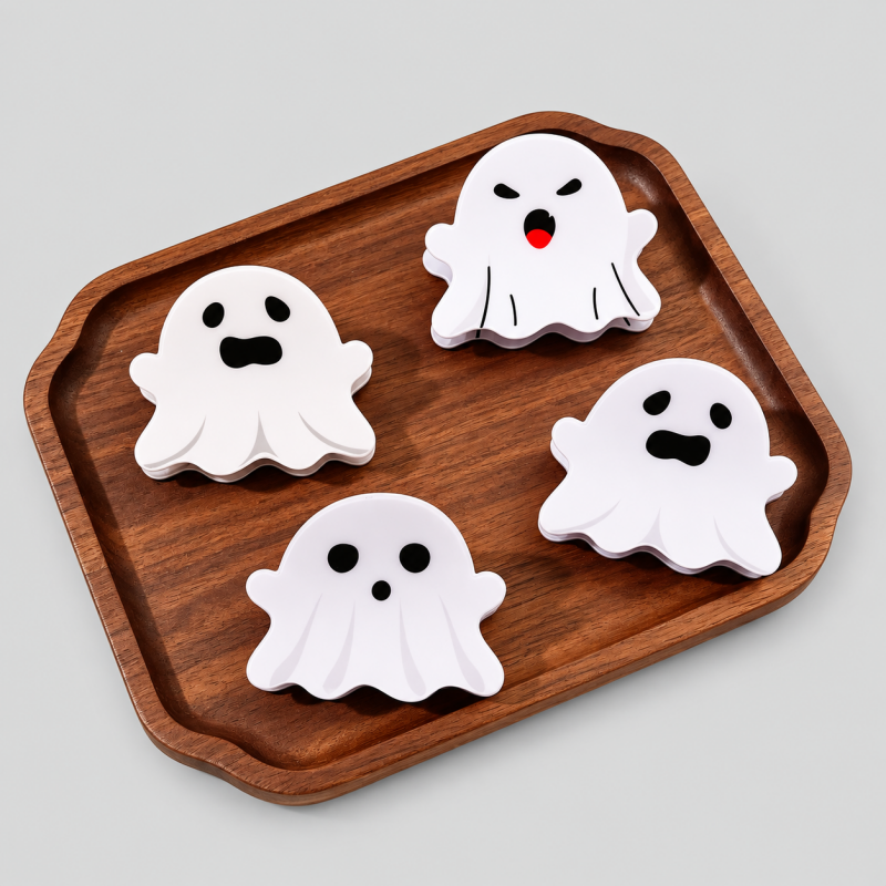 Halloween Ghost Claw Clip