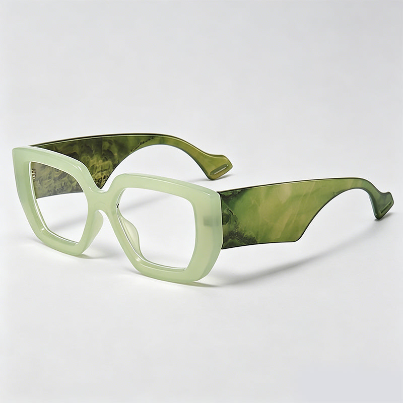 Thick Bold Square Vintage Glasses