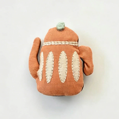 Whimsical Fabric Pin Brooch