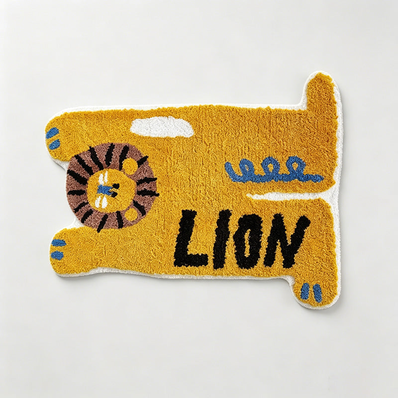 Animal Shape Tufted Mat