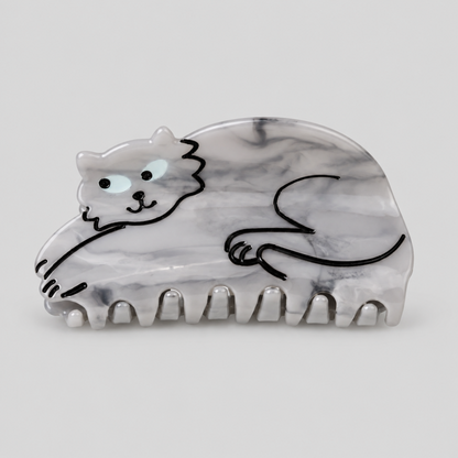 Cat Animal Shape Hair Claw Clip