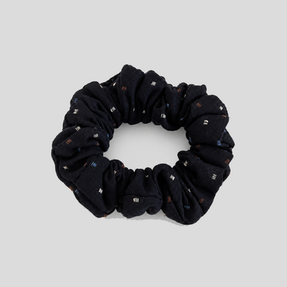 Floral Print Fabric Hair Scrunchie