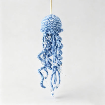 Crochet Jellyfish Hanger Charm