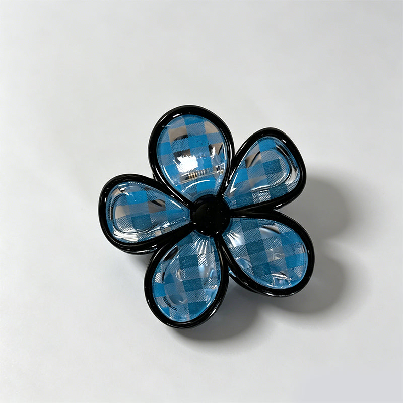 Plaid Claw Clip