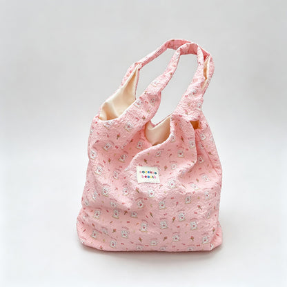 Animal Print Shoulder Tote Bag