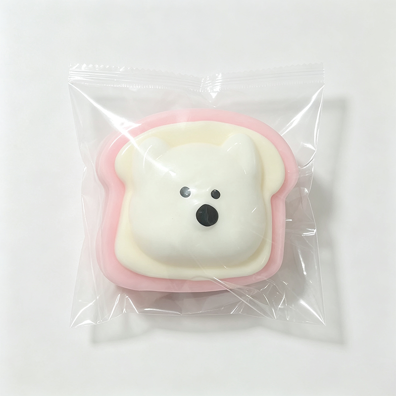 Toast Shape Squeeze Toy