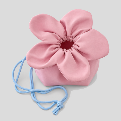 Flower Bucket Crossbody Shoulder Bag