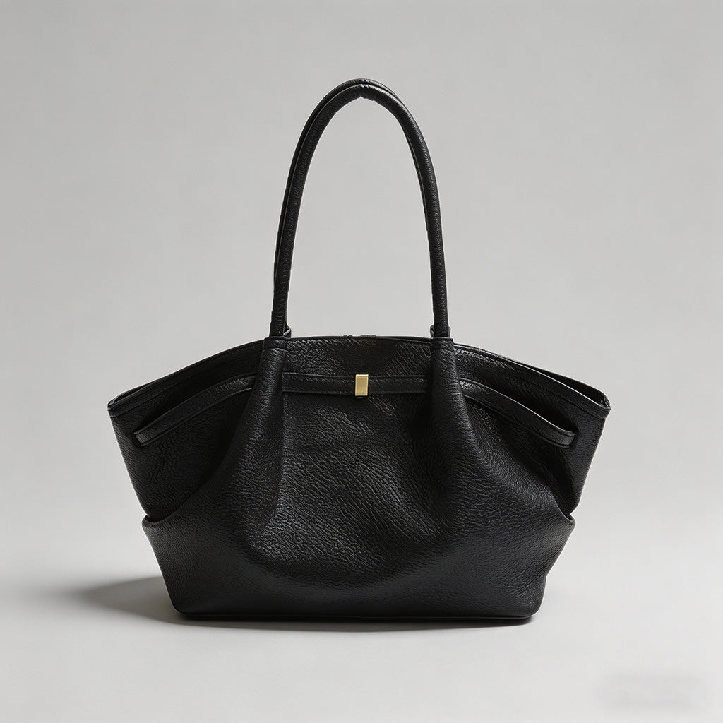 Minimalist Lychee Texture Tote - Shopdayla Wholesale - #3442
