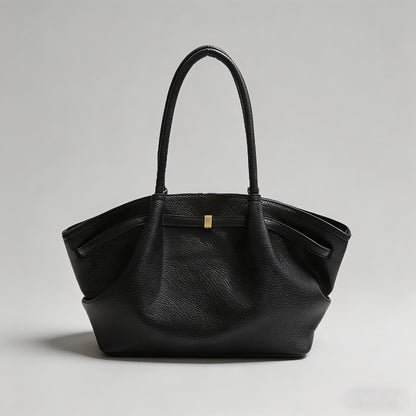 Minimalist Lychee Texture Tote - Shopdayla Wholesale - #3442