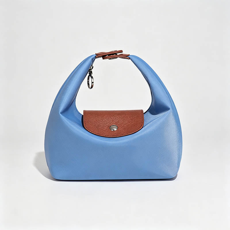 Simple Dumpling‑Shaped Hobo ba - Shopdayla Wholesale - #7410
