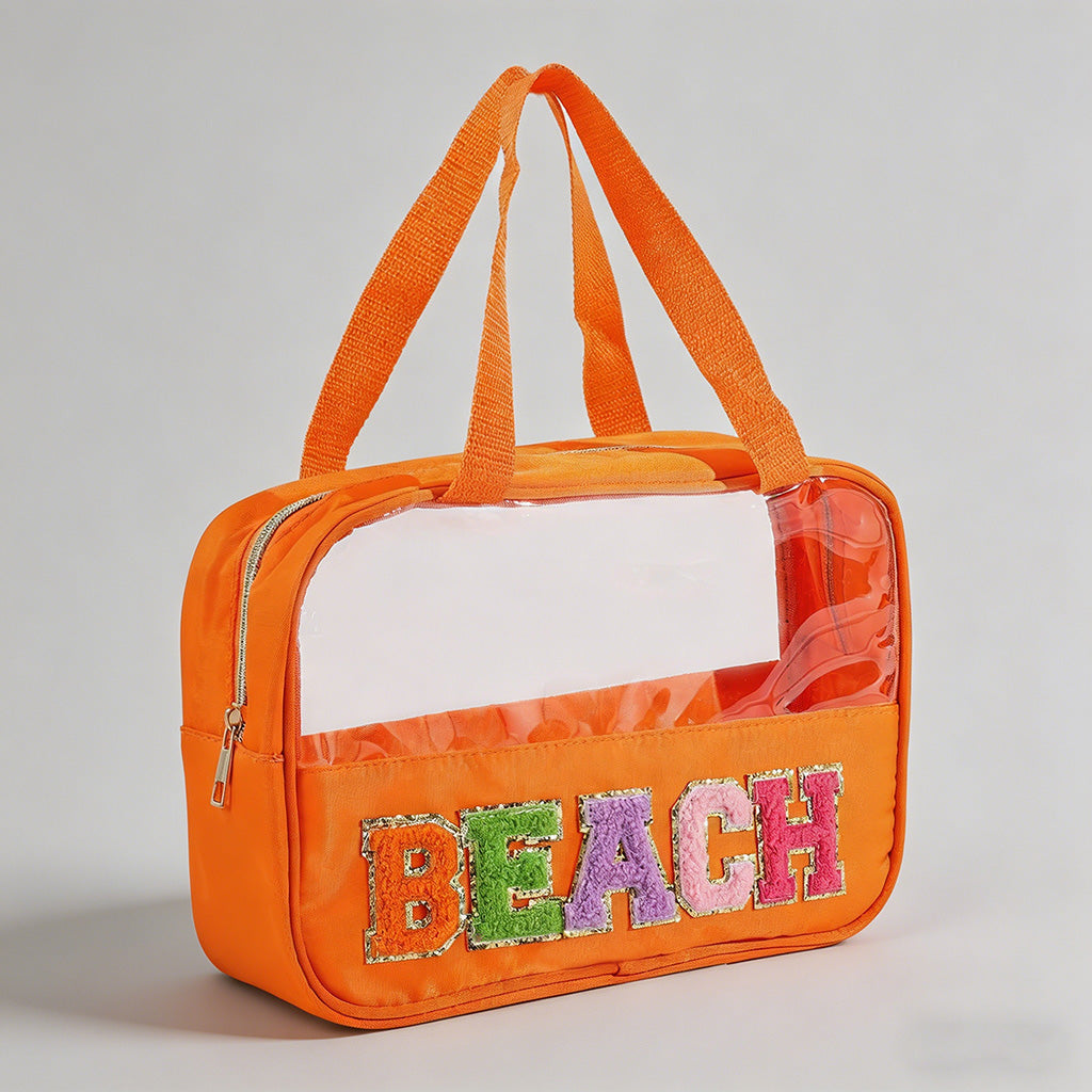 Clear Top Tote Bag - Shopdayla Wholesale - #3346