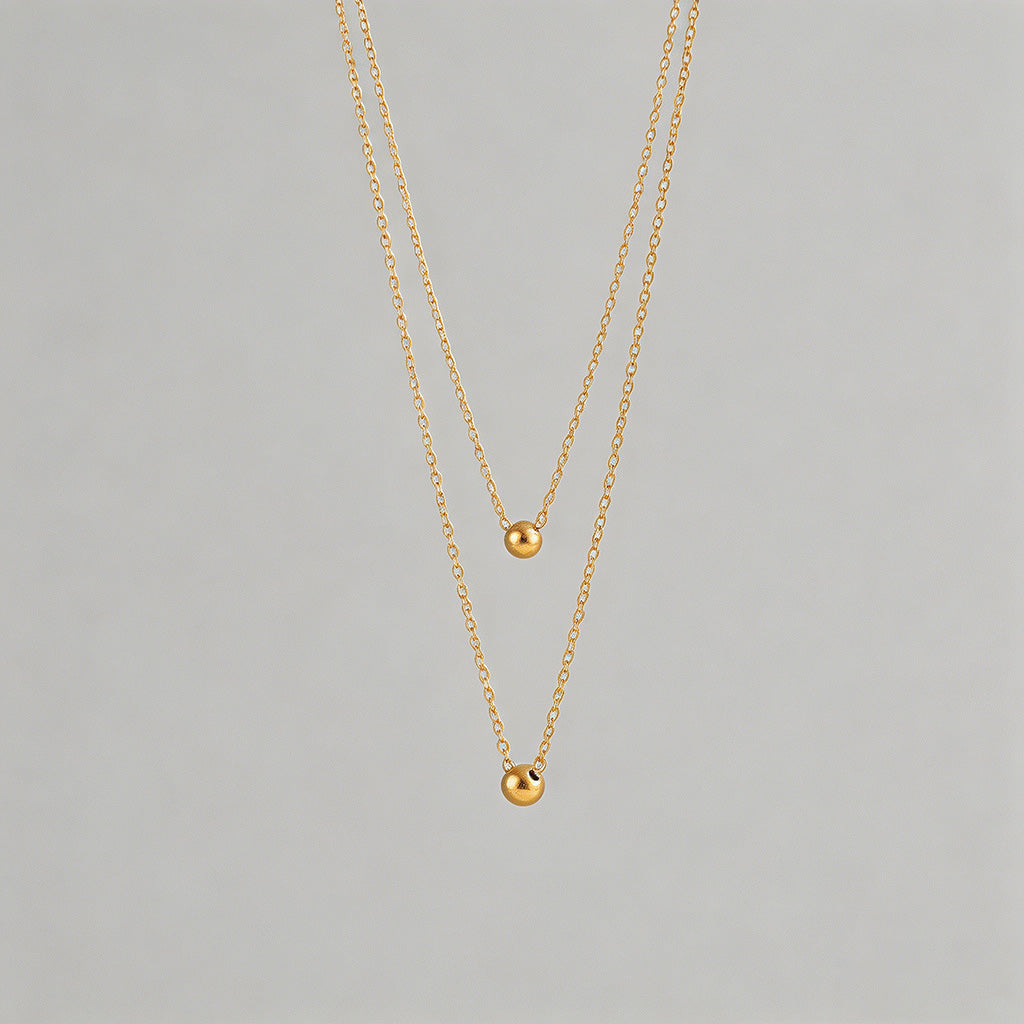 Ball Pendant Necklace - Shopdayla Wholesale - #2066