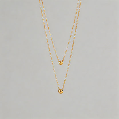 Ball Pendant Necklace - Shopdayla Wholesale - #2066