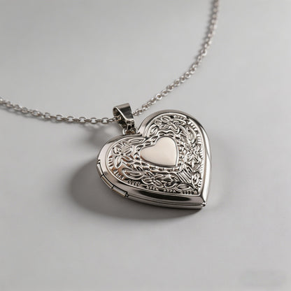 Heart Locket Photo Frame Stain - Shopdayla Wholesale - #1938