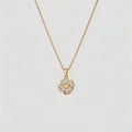 Four-Leaf Clover Pendant Neckl - Shopdayla Wholesale - #4594