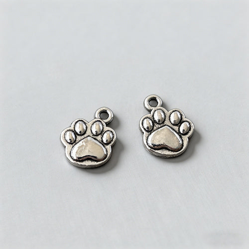 Adorable Alloy Cat Paw Print D - Shopdayla Wholesale - #6162