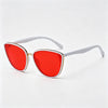 White Frame / Red Lens / One Size