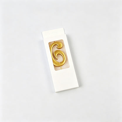 Gold Plated Number Birthday Ca - Shopdayla Wholesale - #2322