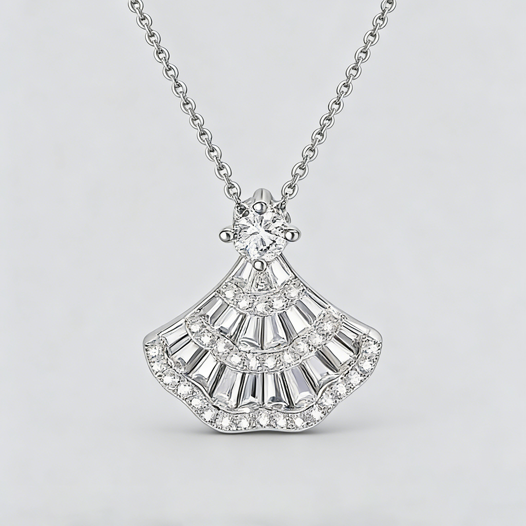 Silver Plated Baguette & Round - Shopdayla Wholesale - #5826