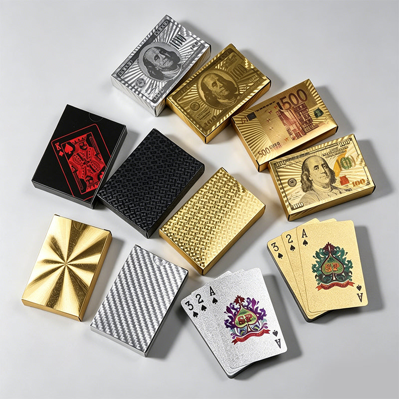 Gold & Silver Grid Waterproof - Shopdayla Wholesale - #0626