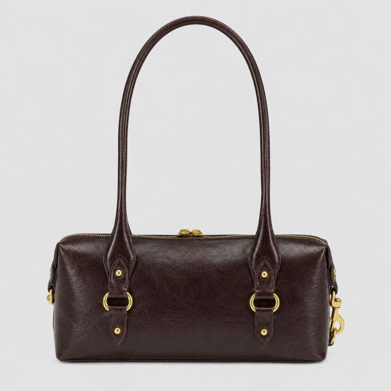 Vintage Glossy PU Cylinder Sho - Shopdayla Wholesale - #2994