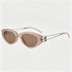 Jelly Frame / Silver Temples / Light Brown Lenses / One Size