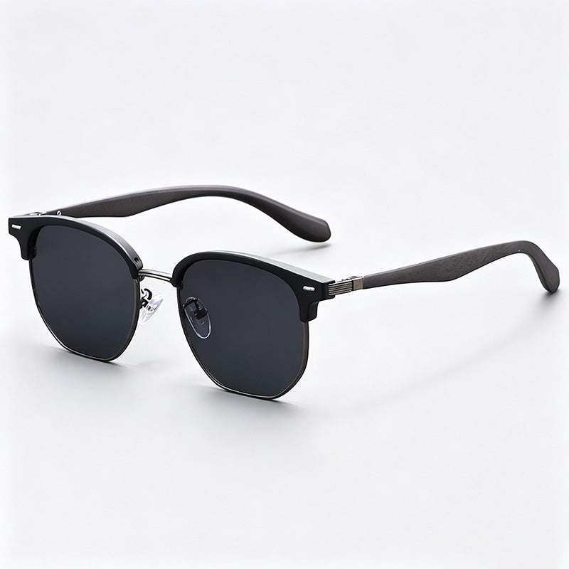 Wooden Temple Polarized Sungla - Shopdayla Wholesale - #2162