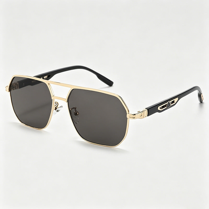 Retro Aviator Double-Bridge Su - Shopdayla Wholesale - #7762