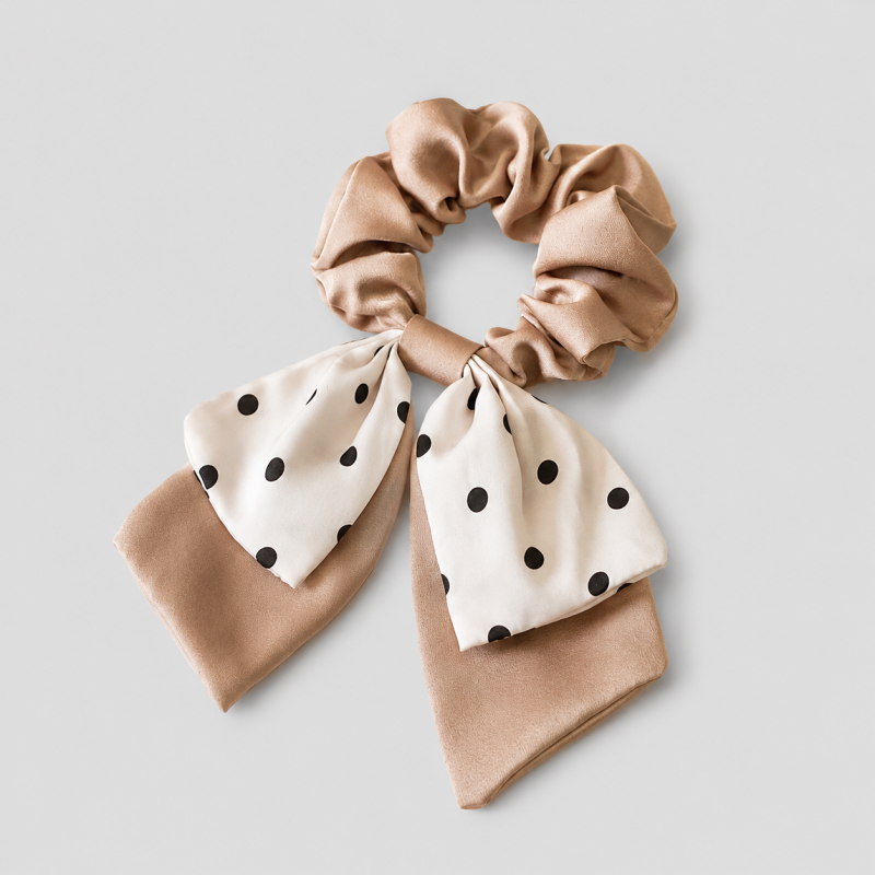 Elegant French Polka Dot Bow L - Shopdayla Wholesale - #8386