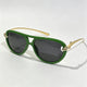 Green Frame / Dark Gray Lens / One Size