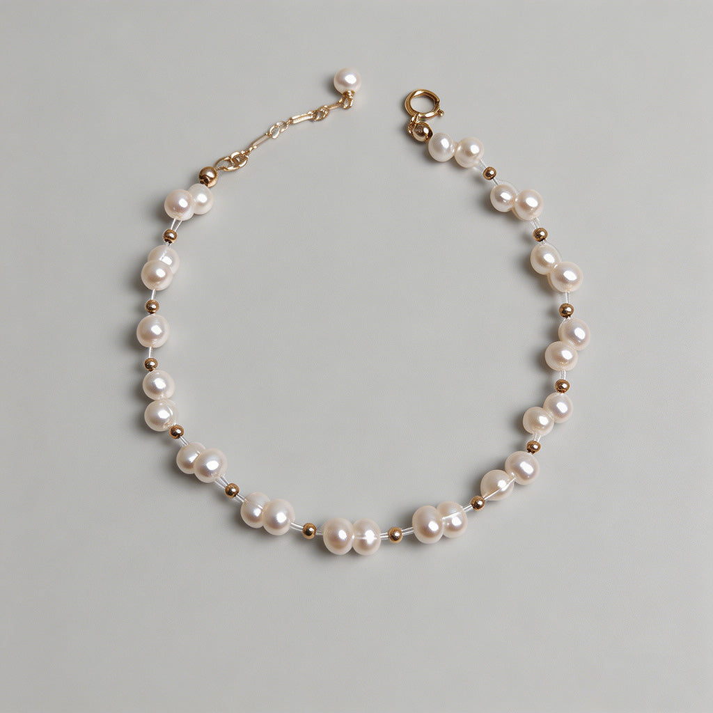Dainty Freshwater Pearl Beaded - Shopdayla Wholesale - #9026