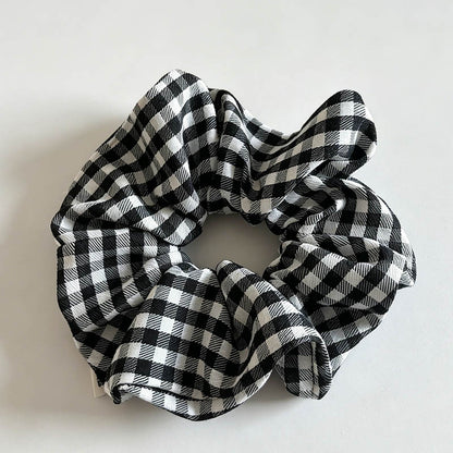Elegant Retro Plaid Print Hair - Shopdayla Wholesale - #4658