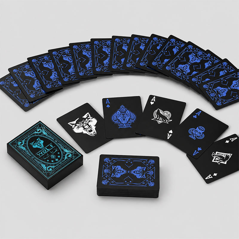 Waterproof Wolf Playing Cards - Shopdayla Wholesale - #8210