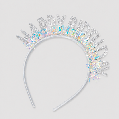 Glitter Happy Headband
