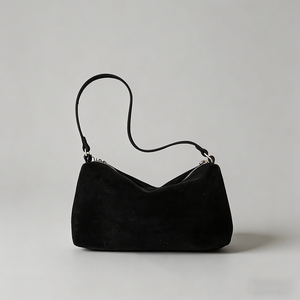 Vintage Suede Shoulder Bag - Shopdayla Wholesale - #0818