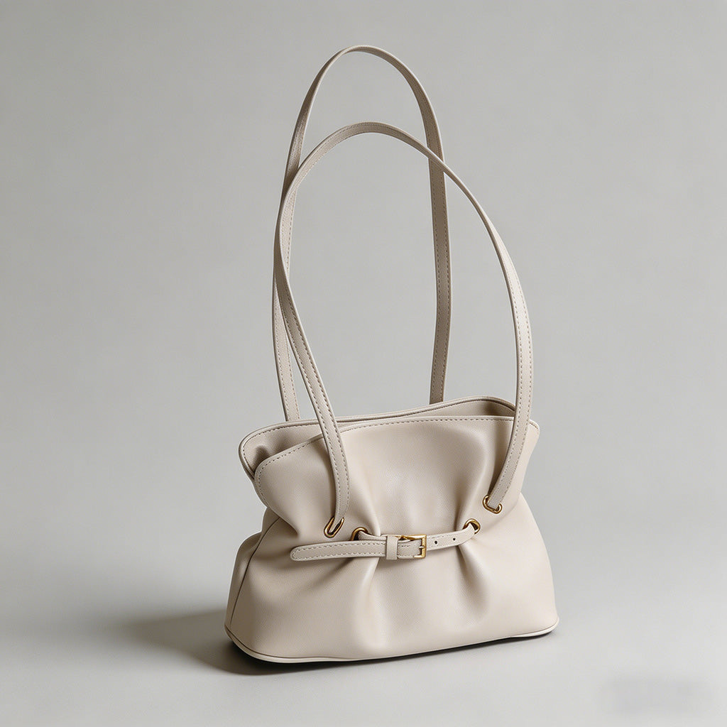 Soft Ruched Faux Leather Cinch - Shopdayla Wholesale - #2530