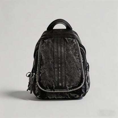 Distressed Denim Mini Backpack - Shopdayla Wholesale - #1522