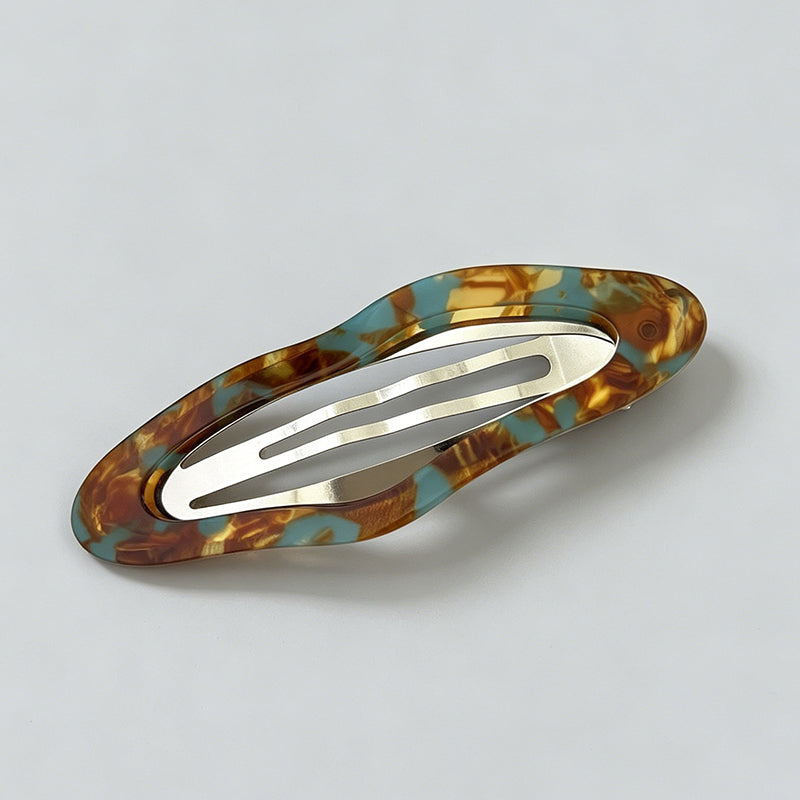 Elegant Oval BB Hair Clip - Shopdayla Wholesale - #8082