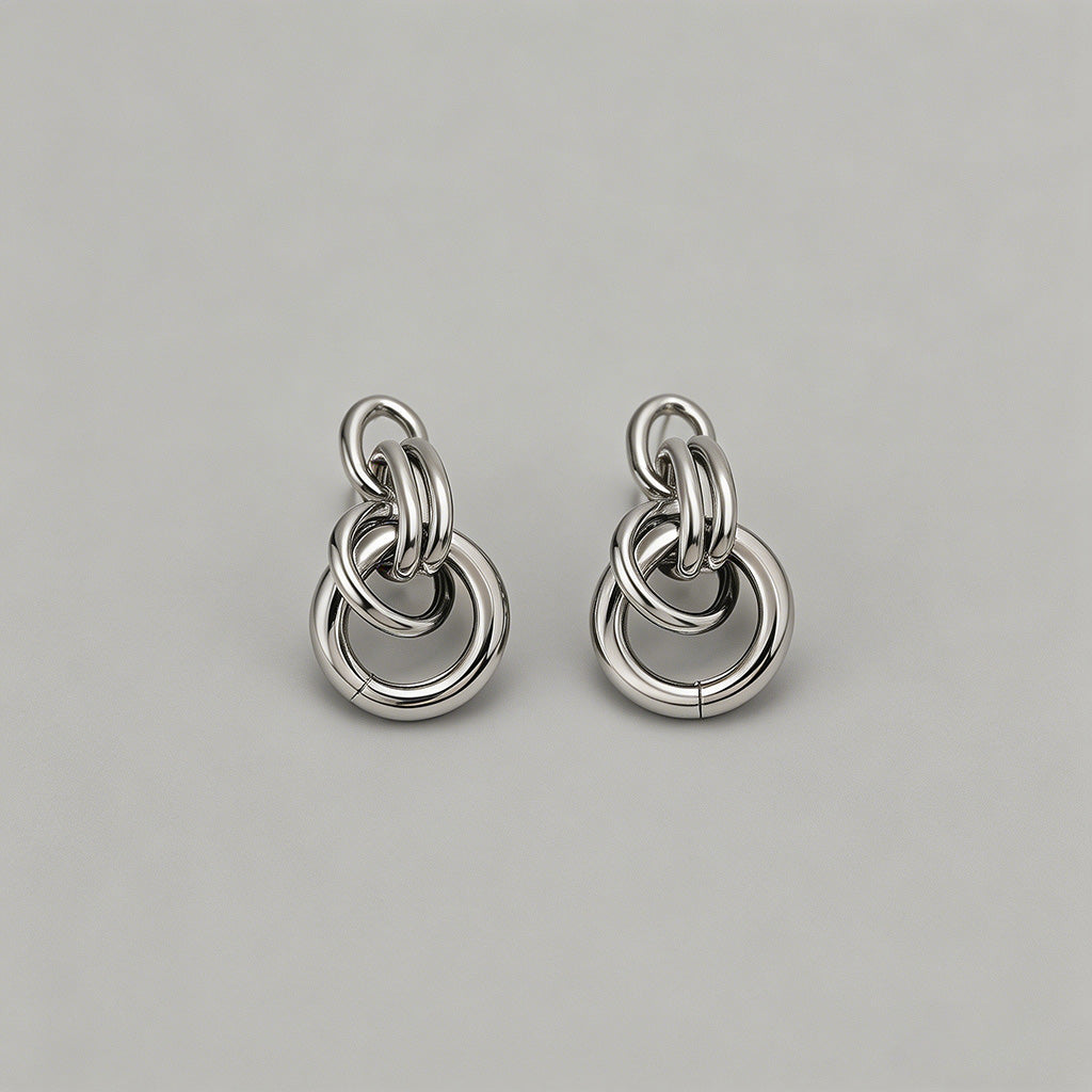 Interlocking Chain Link Drop E - Shopdayla Wholesale - #6146
