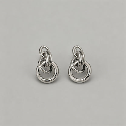 Interlocking Chain Link Drop E - Shopdayla Wholesale - #6146