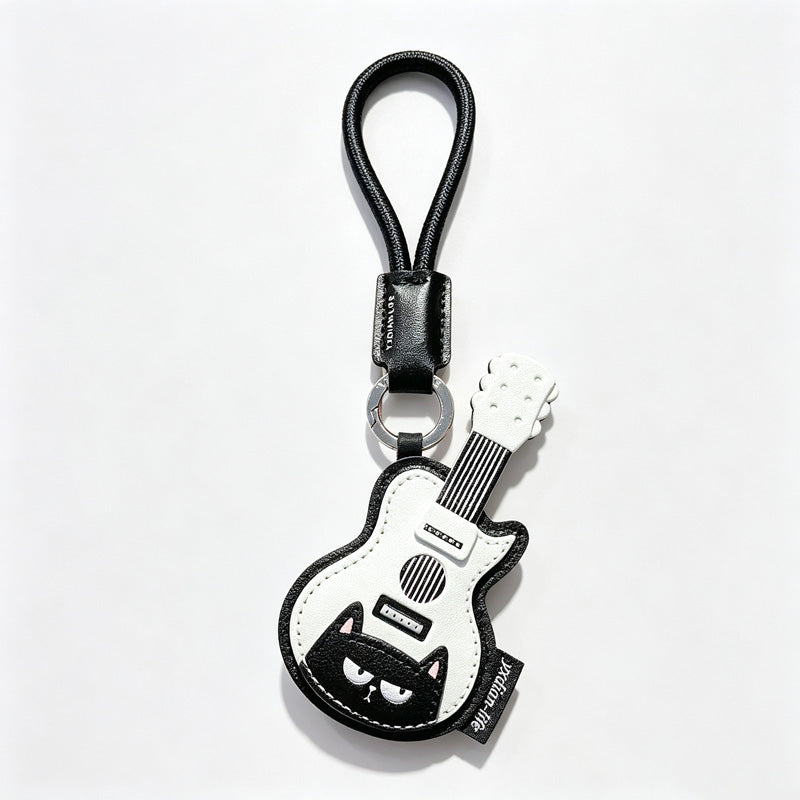 Cat Musical‑Instrument Keychain