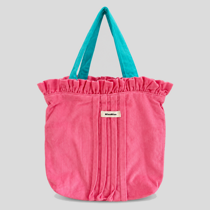 Lace Trim Mini Coin Handle Bag