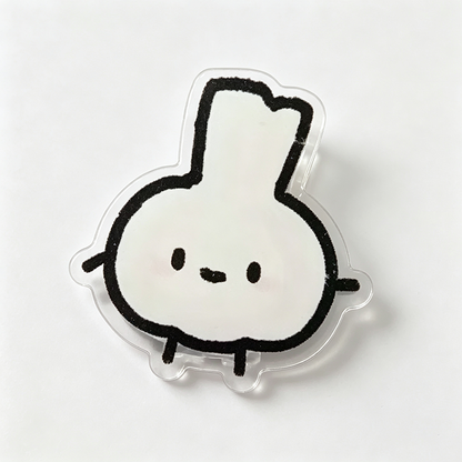 Vegetable Pattern Acrylic Paper Clip