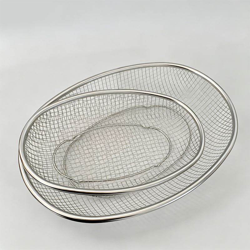 Stainless Steel Oval Drain Basket