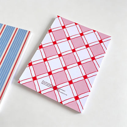 Geometric & Cherry Print Non-Sticky Notes