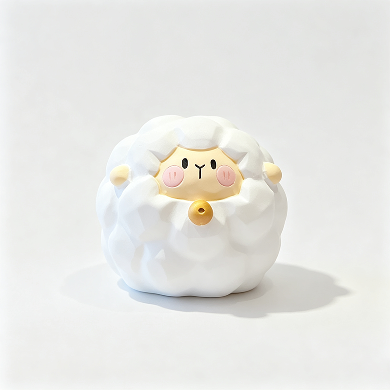 Resin Chinese Zodiac Round Figurine