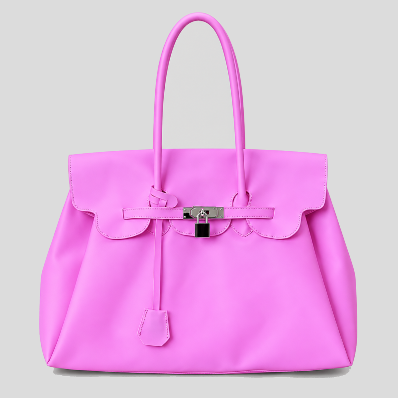 PVC Large Capacity Tote Shoulder Bag