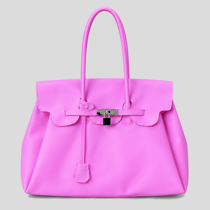PVC Large Capacity Tote Shoulder Bag