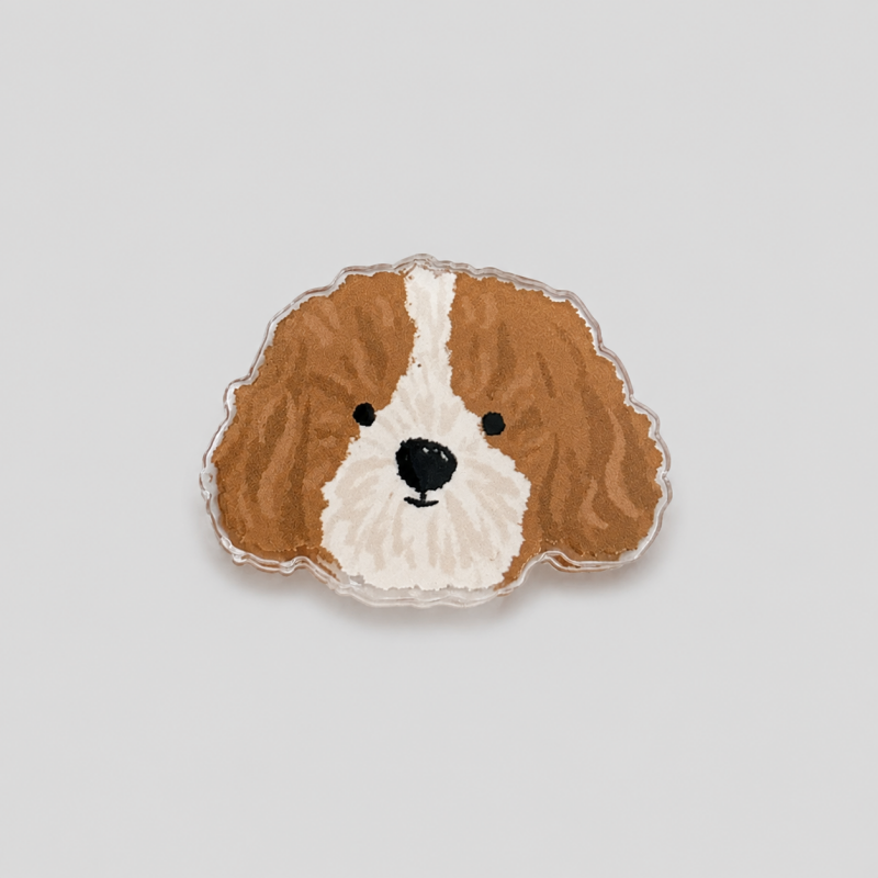 Dog Head Pattern Paper Clip