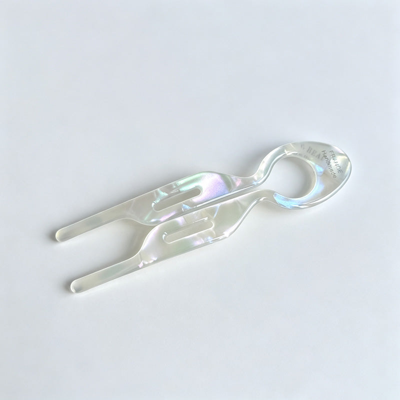 U‑Shape Acetate Hair Fork Pin